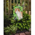 thumbnail image 2 of Carolines Treasures CK3068GF Scottish Fold Shamrock Garden Size Flag, 2 of 3