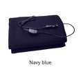 thumbnail image 4 of Inteprter Manta de calefacción eléctrica para coche, calentador portátil para clima frío y cálido para invierno, calentador térmico de Suministros térmicos Azul oscuro, 4 of 6