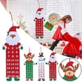 thumbnail image 3 of Calendrier de Poche en Forme de Faon de Noël Signification Unique Calendrier de Festival pour Mur, 3 of 4