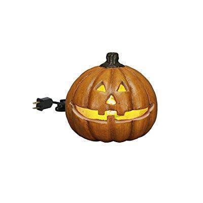 primitives by kathy carved lighted jack o'lantern halloween decor (small)
