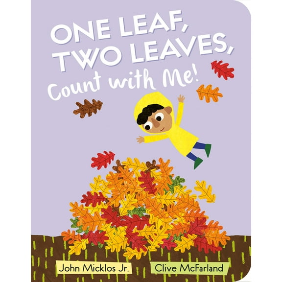 One Leaf, Two Leaves, Count with Me!, (Board Book)