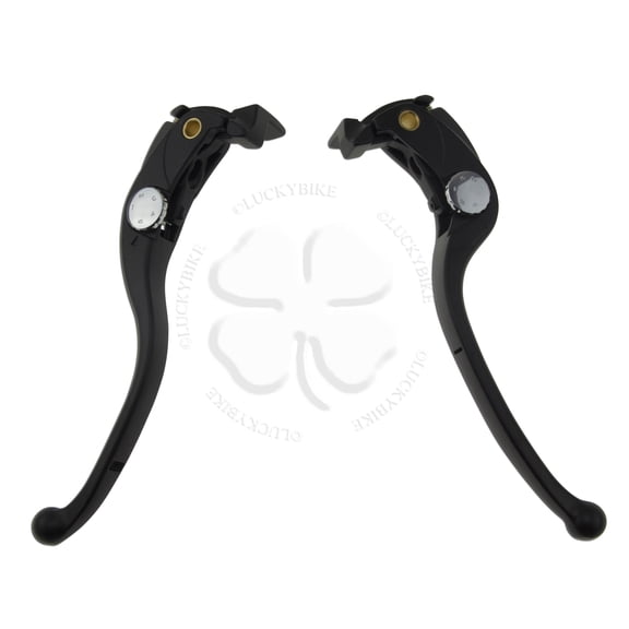 Black Brake Clutch Hand Levers Sets Kawasaki 06-14 ZX ZG 14 R 08-14 Concours 14