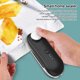 thumbnail image 4 of Naiovety Máquina de sellado, Mini sellador de bolsas recargable por USB de mano, pequeño accesorio de cocina de seguridad de alto rendimiento, Almacenamiento y organización del hogar Blanco, 4 of 6