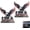 2PCS, variant on Faith Family Freedom Car Decal, 3d Faith Family Freedom Metal Emblem For Automotive, Trucks, Suv, Motorcycle