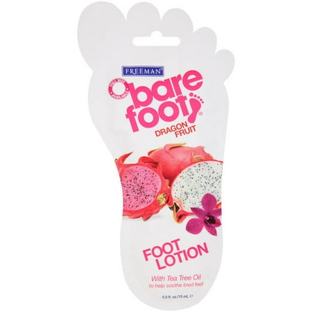 Freeman Bare Foot Dragon Fruit Foot Lotion, 0.5 Fl. Oz.