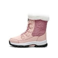 thumbnail image 4 of Women Winter Warm Shoes Waterproof Comfortable Mid Calf Outdoor Snow Boots, 4 of 5