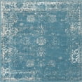 thumbnail image 4 of Unique Loom 3141399 6 x 6 ft. Casino Sofia Square Rug, Blue, 4 of 4