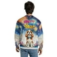 thumbnail image 5 of Happy New Year with Cavalier King Charles Spaniel Fireworks Holiday Xmas Winter 2025 All Over Print 3D Sweatshirt Unisex Merch Dog Lover Gifts - 00025, 5 of 6