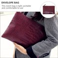 thumbnail image 2 of Miangastore 1 Pce Sac pour Femme Imprimé Crocodile Sac Mode Pochette Sac à Main Enveloppe Créative, 2 of 8