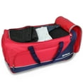 thumbnail image 4 of World Traveler Hipack Lightweight 28-Inch Rolling Duffel Bag - Red Navy, 4 of 5