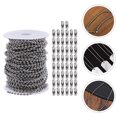 thumbnail image 2 of 1 Set Stainless Steel Ceiling Fan Ball Chain DIY Necklace Chain with Buckles, 2 of 6