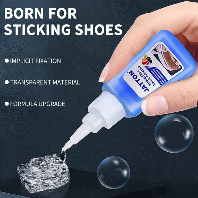 VALSEEL Clearance JATTON Strong Shoe Repair Adhesive Soft Adhesive  Universal Sole Adhesive Special Shoe Repair Adhesive Waterproof And Quick  Drying（20ml） 
