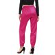 thumbnail image 3 of Pantalones de chándal casuales para mujer con cintura elástica Inspire Chic, longitud hasta el tobillo, joggers 2XL color rosa intenso, 3 of 7