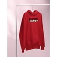thumbnail image 3 of Believe Daisy Flower Banner Hoodie Women -Image by Shutterstock, Female 3X-Large, 3 of 4