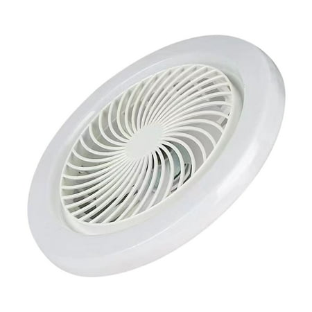 

Pkeoh Ceiling Fan With Lights Enclosed Low Profiles Fan Light Ceiling Light With Fan Hidden Electric Fan Delier With Remote Intelligent Control