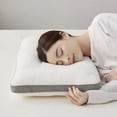 thumbnail image 3 of YOTQUSKI Flat Pillows for Sleeping,Thin Pillow,flat pillow,Thin Memory Foam Pillow for Sleeping,Soft,Contour Thin & Low Cervical Profile,for Neck Pain,Stomacher,Back and Side Sleeper, 3 of 8