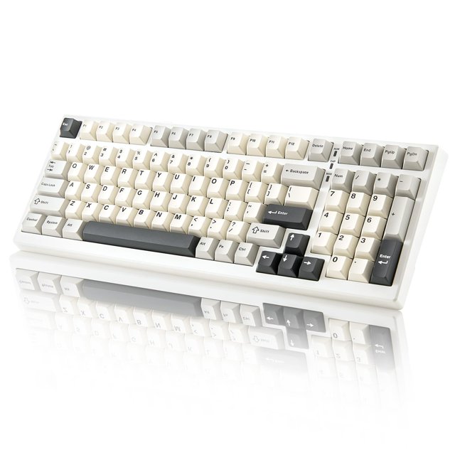 Teclado mecánico YUNZII YZ98 con junta 99 teclas BT5.0/2.4G/USB-C