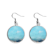 thumbnail image 1 of Cielo blanco luz Ave Pendientes pendientes de plata colgantes joyas señora Unbranded M, 1 of 3