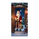 thumbnail image 2 of Uuiauoio Christmas Door Curtain,Festive Christmas Door Curtain with Santa Claus Design Outdoor Holiday Decor Hanging Fabric Banner for Porch Entryway Wall Photo Background and Party Decoration, 2 of 6