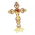 thumbnail image 3 of Rongfmy Decorative Metal Crucifix Standing Cross .8 Inch Durable Jesus Altar Table Cross Red, 3 of 9