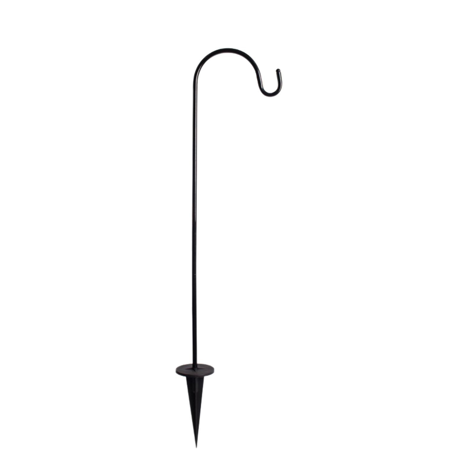Adjustable Shepherd Hook, 31' Adjustable Black Shepards Hooks for Outdoor
, Helper for Garden,Weddings,Hanging Solar Light, Metal Mini Small Shepherd Hook