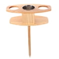 thumbnail image 4 of FUEENIRVA Wine Table Natural Wood 1Pack 20.5x13x6.7in, 4 of 8