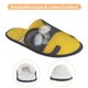 thumbnail image 3 of Balery Smiling With Sunglasses Pantuflas de Casa de Felpa Silenciosas con Diseño Estampado, Zapatillas Cómodas Antideslizantes de Algodón para Interior-Medium, 3 of 8