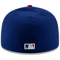 thumbnail image 4 of Men's New Era Royal/Red Philadelphia Phillies Alternate Authentic Collection On-Field 59FIFTY Fitted Hat, 4 of 5