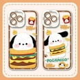 thumbnail image 2 of Cartoon Pochacco Soft Silicone Case For iPhone 15 14 Pro Max 13 12 Mini 11 Pro XR XS X 8 7 6 6S Plus SE 2020 Clear Back Cover FGS, 2 of 6