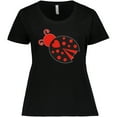 thumbnail image 3 of Inktastic Inverse Ladybug Women's Plus Size T-Shirt, 3 of 5