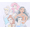 Disney Princess Pink, variant on Rolling Stones Girls' Tee and Shorts Pajama Set, 2-Piece, Sizes 4-12