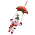 thumbnail image 4 of Christmas Parachute Snowman, Cloth Intimate Gift Cute Christmas Hanging Decoration  for Scene Layout, 4 of 8