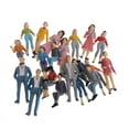 thumbnail image 6 of 20pcs 1:25 O Scale Assorted Miniature People Model Figurines for Model Train Diorama Scenery Supplies, 6 of 6