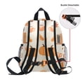 thumbnail image 5 of FORMRS School Backpack with Front Zippered Pocket 12" Student Travel Daypack, Beige Fall Acorns Pattern, 5 of 6