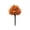 A, variant on Fall Artificial Topiary Ball Trees,20" Height Garden Stakes Decor with Orange Eucalyptus Leaves & Gourds,Halloween Thanksgiving Decorations Orange Flowers Fake Bushes For Porch Garden Yard Decor