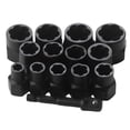 thumbnail image 4 of 14Pcs Screw Bolt Extractor Set Nut Removal Wheel Lock Remover Hex Socket Adaptor, 4 of 7