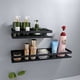 thumbnail image 3 of Estante de pared para baño - 20-40 cm - Negro mate moderno - para baño, cocina, ducha （30*10,5*6 cm）, 3 of 5