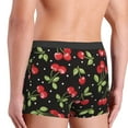 thumbnail image 4 of Bingfone Sweet Red Cherry Men's Underwear - Casual Stretch Boxer Briefs-XX-Large, 4 of 7