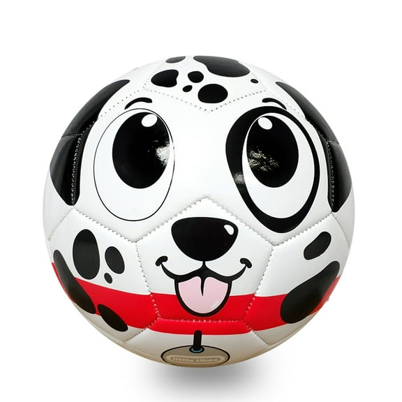 Little Tikes Soccer Pal Ball Dalmatian – Size 3 Soft Foam Soccer Ball Toy for Kids, Indoor and Outdoor Play, Character Ball for Toddlers Ages 36  Months