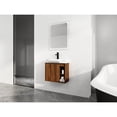 thumbnail image 6 of 24'' Wall-Mounted Modern Bathroom Vanity with White Ceramic Sink Resistant to Water for Everlasting Performance, 6 of 6