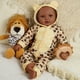 thumbnail image 2 of Muñeca BABESIDE negra de 48 cm con cuerpo suave y realista con accesorios, 2 of 9