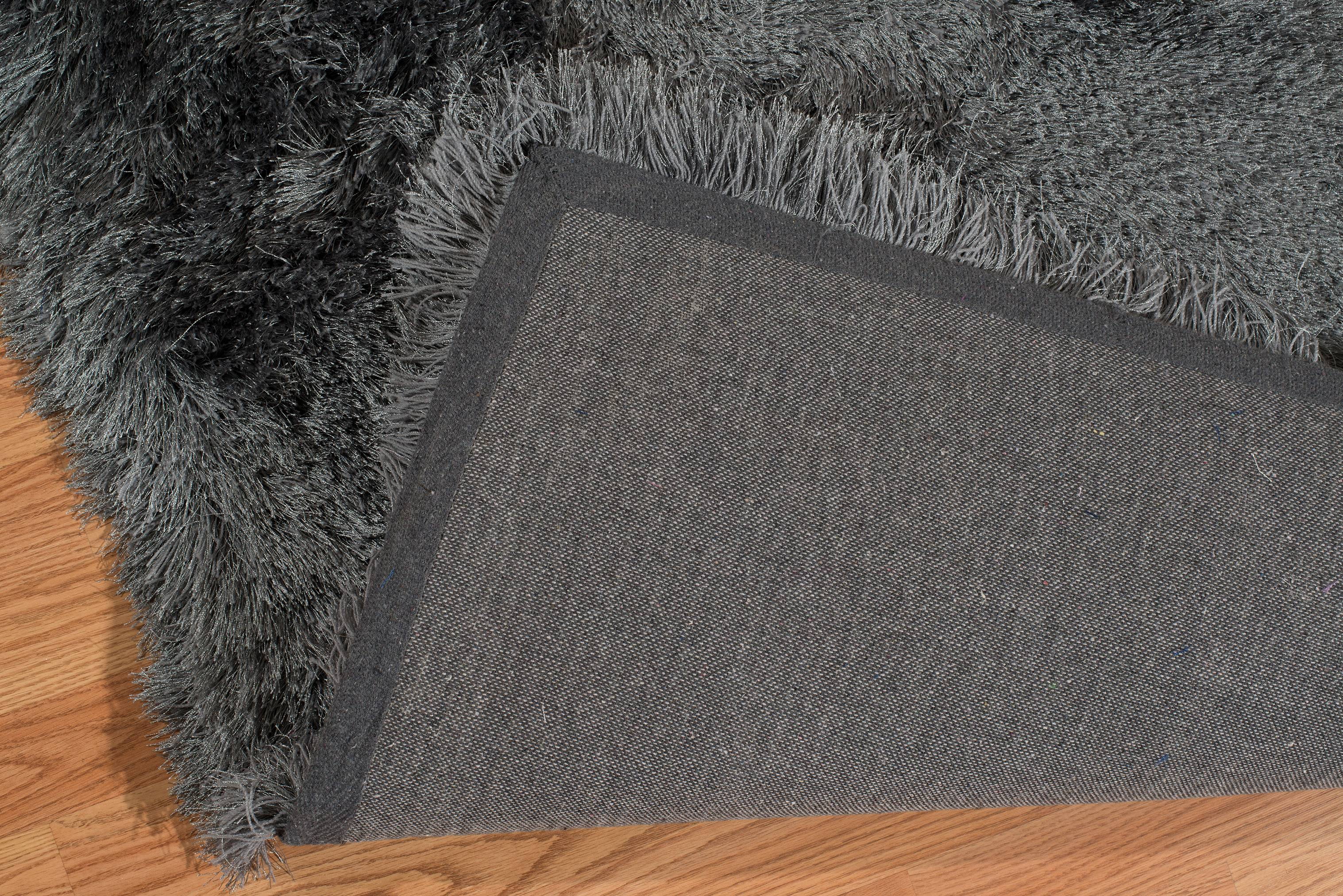 United Weavers Benella Siena Dark Grey Woven Polyester Shag Area Rug