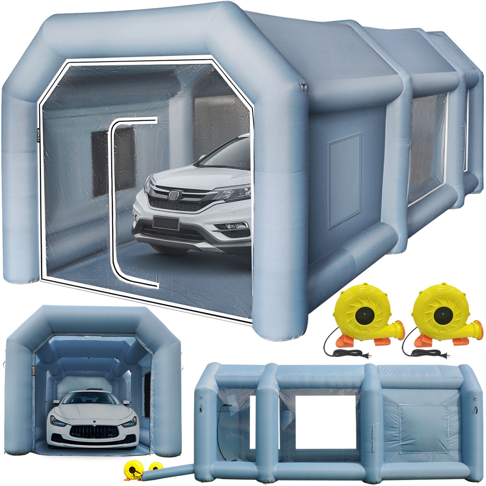 VEVOR Inflatable Paint Booth, Inflatable Spray Booth with Filter System