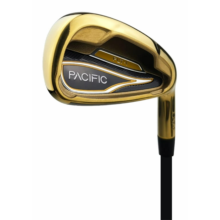 Pacific Golf Club XLサイズ Pacific Golf Clubs Men's FLT-1 Gold Premium Iron Set #6-SW