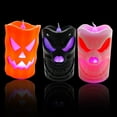 DYWADE Home Appliance Volcano Lamps for Adults Candles Scary Face