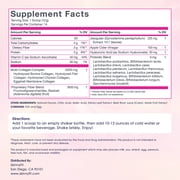 SkinnyFit Super Youth Collagen with Probiotics & Hyaluronic Acid for Anti-Aging & Gut Health, Tropical Punch Flavor, 14 Servings