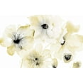 thumbnail image 2 of Brown, Victoria 32x22 White Modern Wood Framed Museum Art Print Titled - Gray Yellow Flora 4, 2 of 4