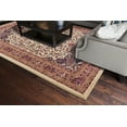 thumbnail image 3 of Concord Global 41025 5 ft. 3 in. x 7 ft. 7 in. Jewel Heriz - Ivory, 3 of 3