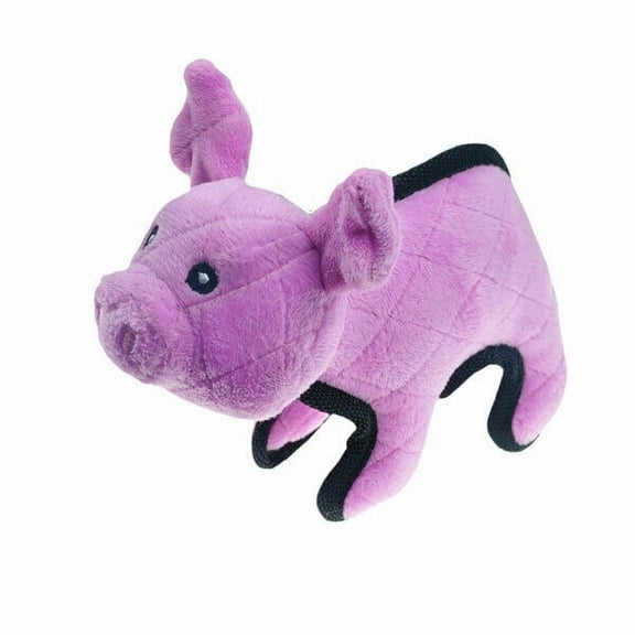 MPP Tuffimals Dog Chew Toy Pig Style - Extra Tough, Chewable - Single Piece, Small