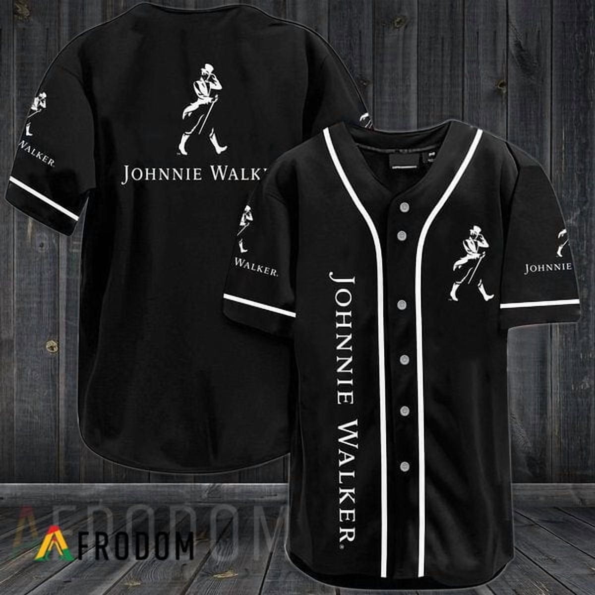 Black Johnnie Walker Baseball Jersey - Hot Sale 2026
